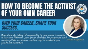 How to become the activist of your own career