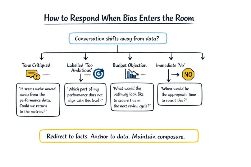 How to Respond When Bias Enters the Room