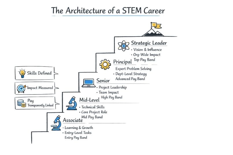 The Architecture of a STEM Career