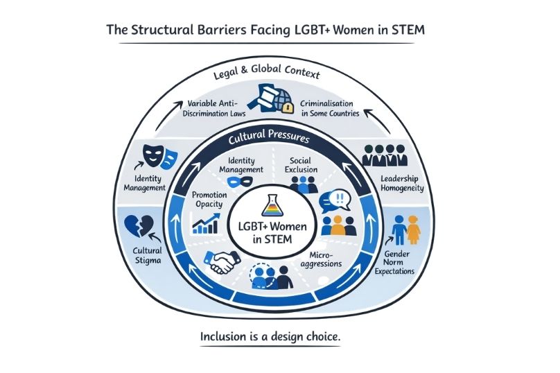 The Structural Barriers Facing LGBT+ Women in STEM