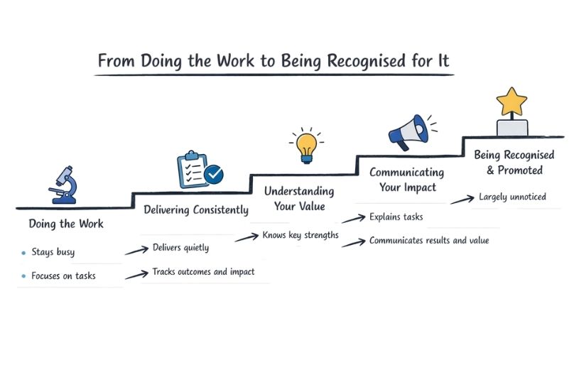 From doing the work to being recognised