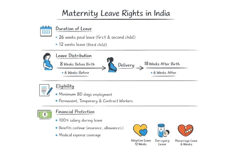 Maternity Leave Rights In India