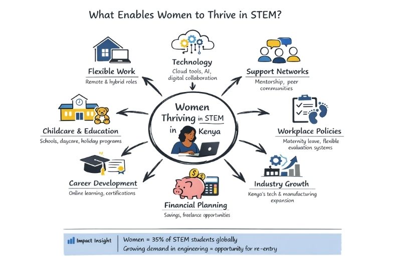 What Enables Women to Thrive in STEM Kenya