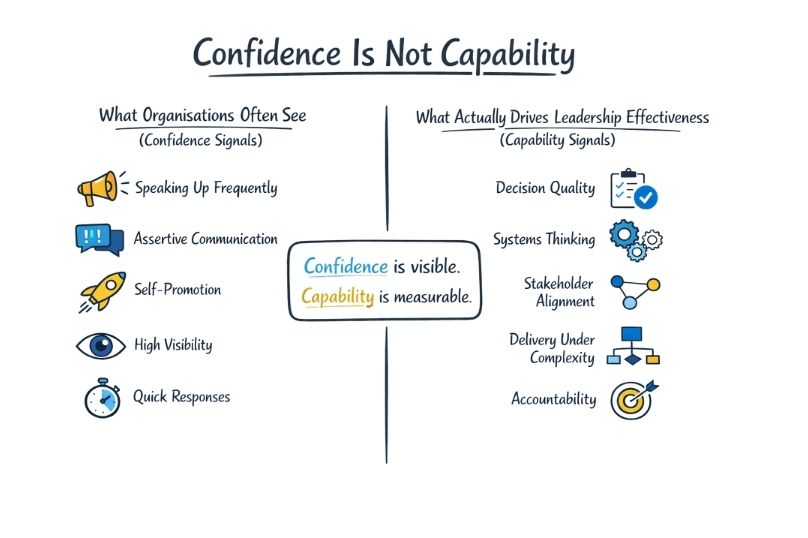 Confidence is not capability