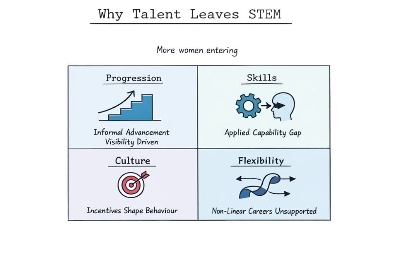 Why Talent leaves STEM