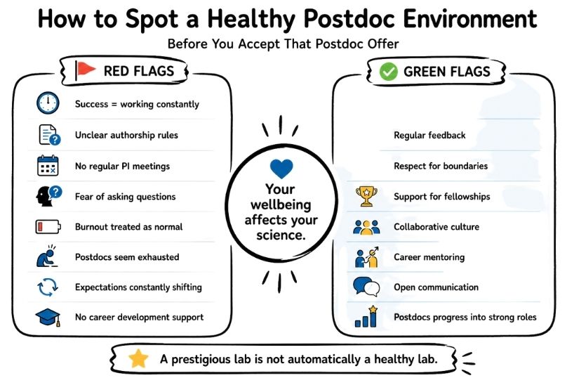 How to Spot a Healthy Postdoc Environment
