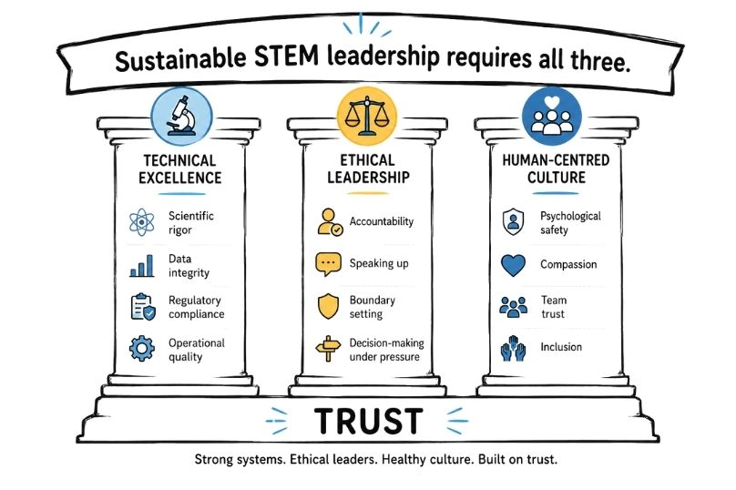 The Three Pillars of Ethical Power in STEM