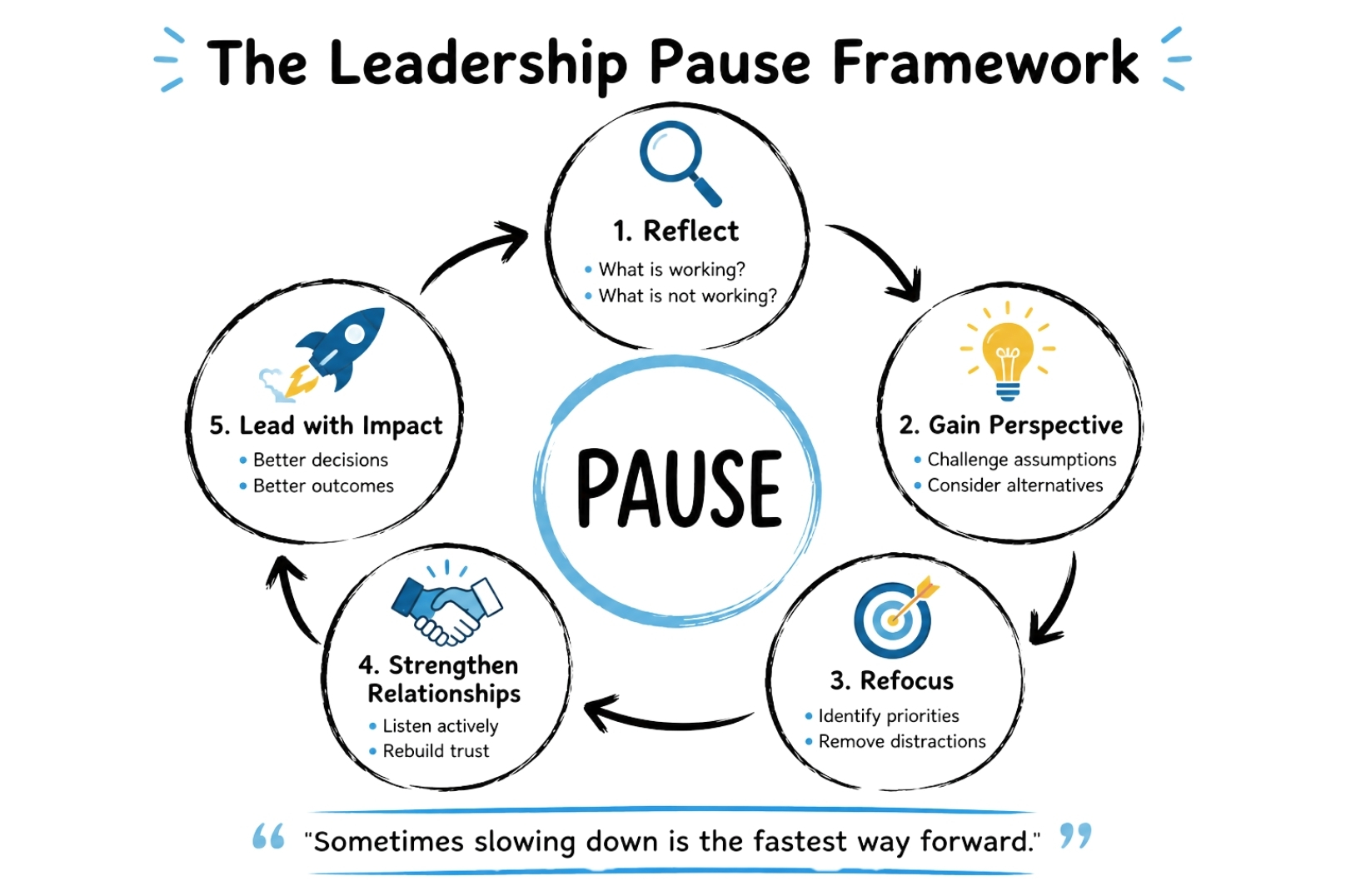 The Leadership Pause Framework
